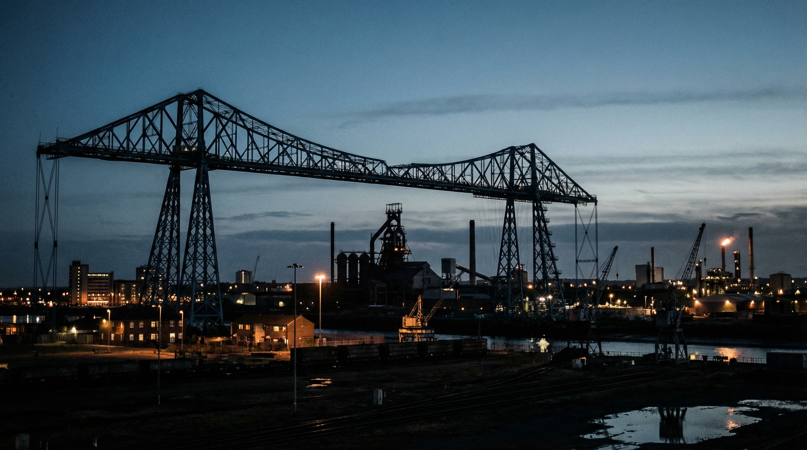 Teesside Industrial Skyline